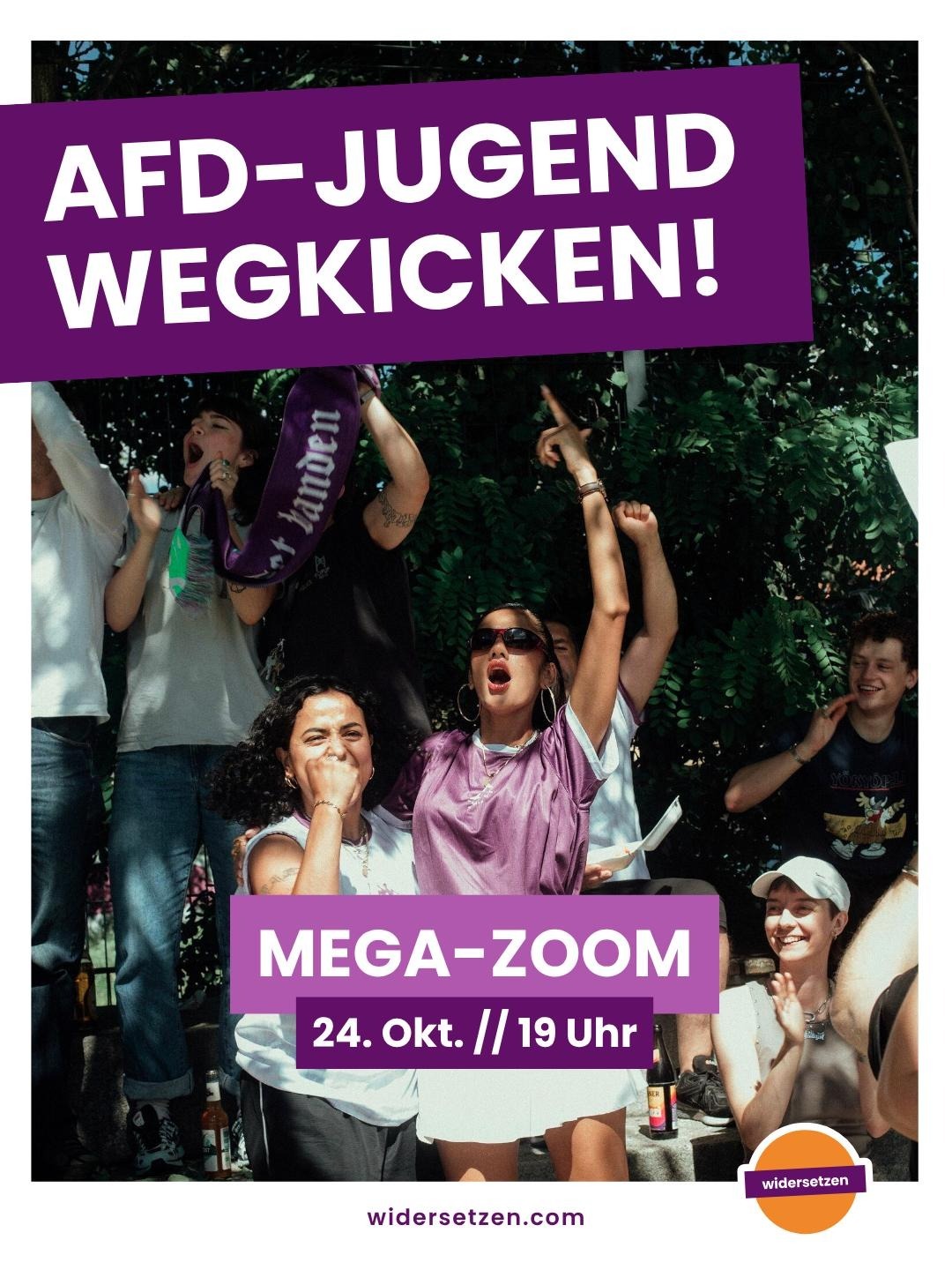 MEGA ZOOM - AfD Jugend in Gießen verhindern!